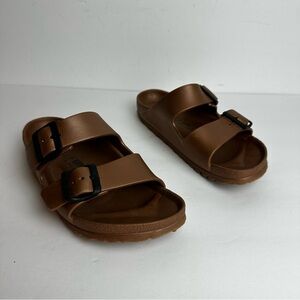 Birkenstock Arizona EVA Sandals Women's Size 6 or Men's 4 EU 37 Shoes Bronze